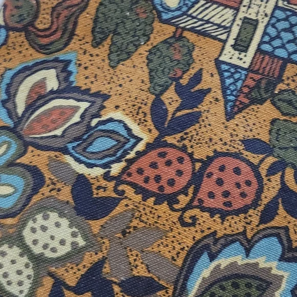 Vintage Boho Purse with Tortoise Handles - Picture 4 of 13